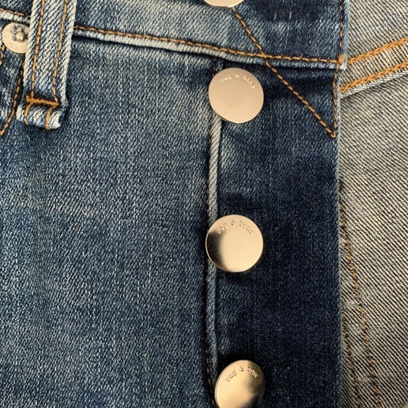 NWT Rag and Bone Super High Rise Jane Jeans sz 27 - Picture 8 of 10